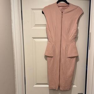 Ted Baker Peplum Zip Dress